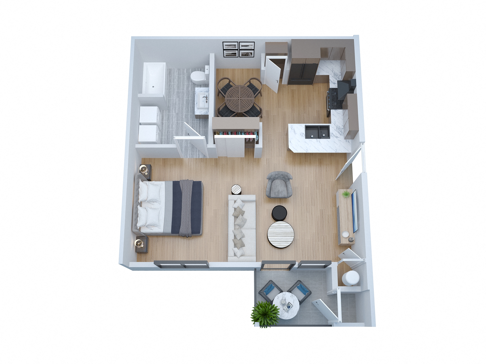 3105 S Assembly Rd Studio-3 Beds Apartment for Rent - Photo Gallery 9